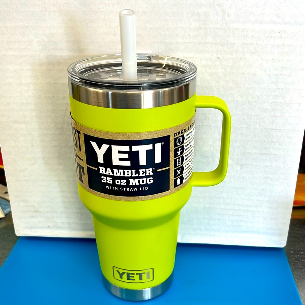 Yeti Rambler 35 oz Chartreuse